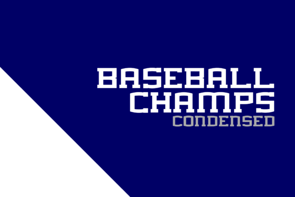 Baseball Champs Font: A Game-Changer for Your Brand