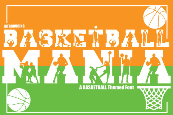 Basketball Mania Font: A Bold Choice for Editorial Design