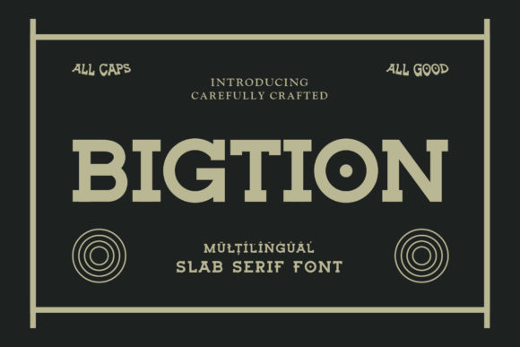 Bigtion Font: A Bold Typeface for Memorable Marketing