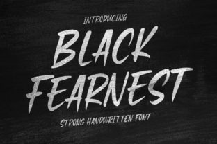 Black Fearnest: A Bold Typeface for Editorial Design