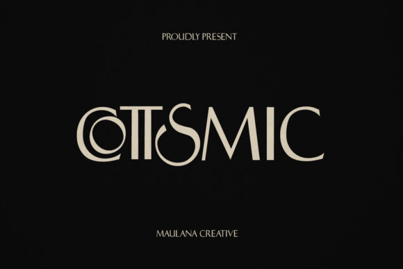 Cottsmic Font Review: A Bold, Sleek Typeface for Creative Branding