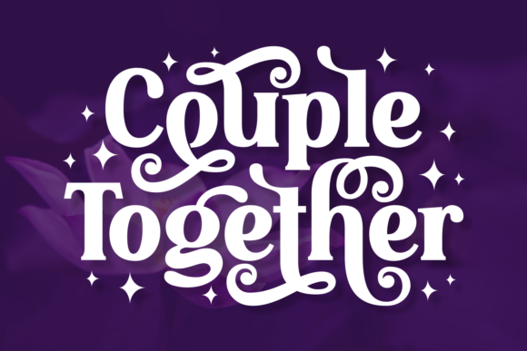 Couple Together: A Stylish Typeface for Modern Web Design
