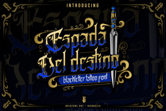 Espada Del Destino Font: A Bold Choice for Branding Projects