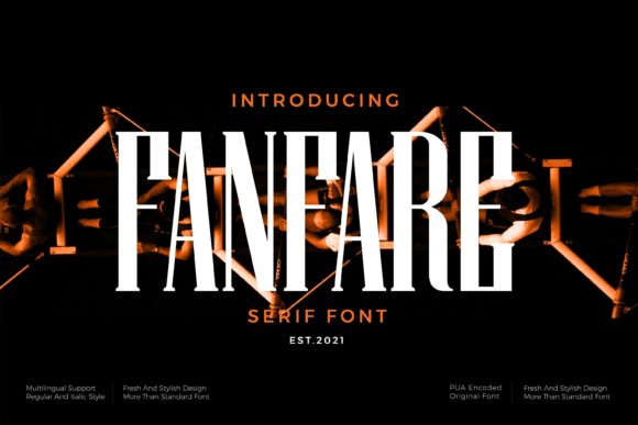 Fanfare Font: A Bold Typeface That Elevates Your Brand