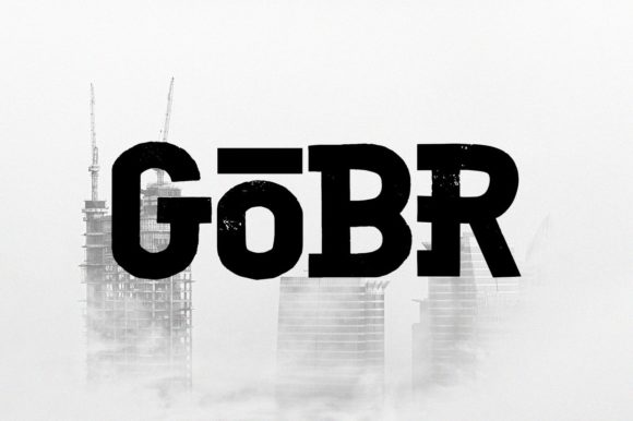 Gobr Font: A Slab Serif with Editorial Strength and Personality