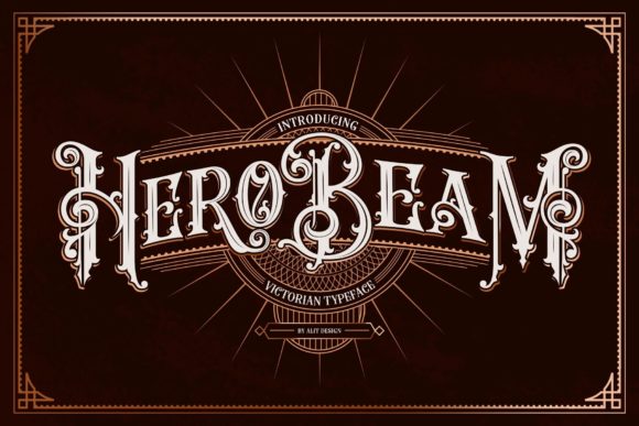 Hero Beam: A Bold Typeface for Impactful Design