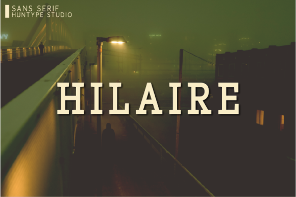 Hilaire Typeface: Bold and Clean for Modern Web Design