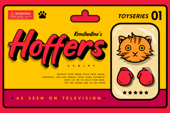 Hoffers Font: A Bold Handwritten Typeface for Modern Web Design