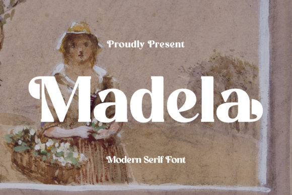 Madela: A Serif Font That Brings Handmade Craft to Life