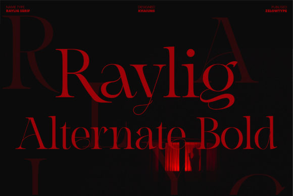 Raylig Alternate Bold: A Typeface That Elevates Branding Projects