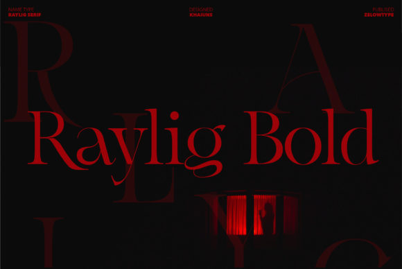 Raylig Bold: A Designer’s Take on This Elegant Serif Typeface