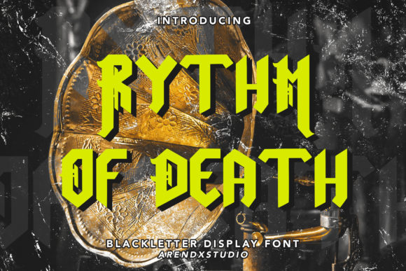 Rythm of Death Font Review: A Bold Blackletter for Creative Projects