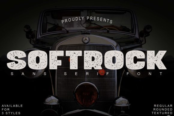 Softrock: A Bold Sans Serif Font for Editorial Design