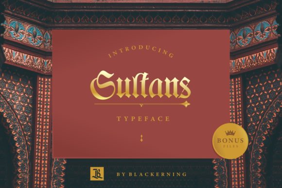 Sultans Typeface: A Bold Blackletter Font for Digital Design